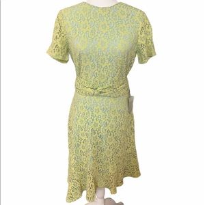 NWT Waist Detail Lace Dress